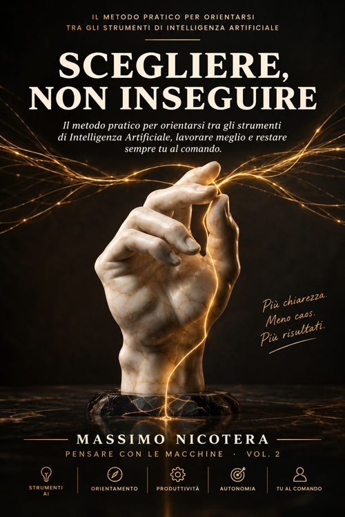 Copertina del libro Scegliere, non Inseguire